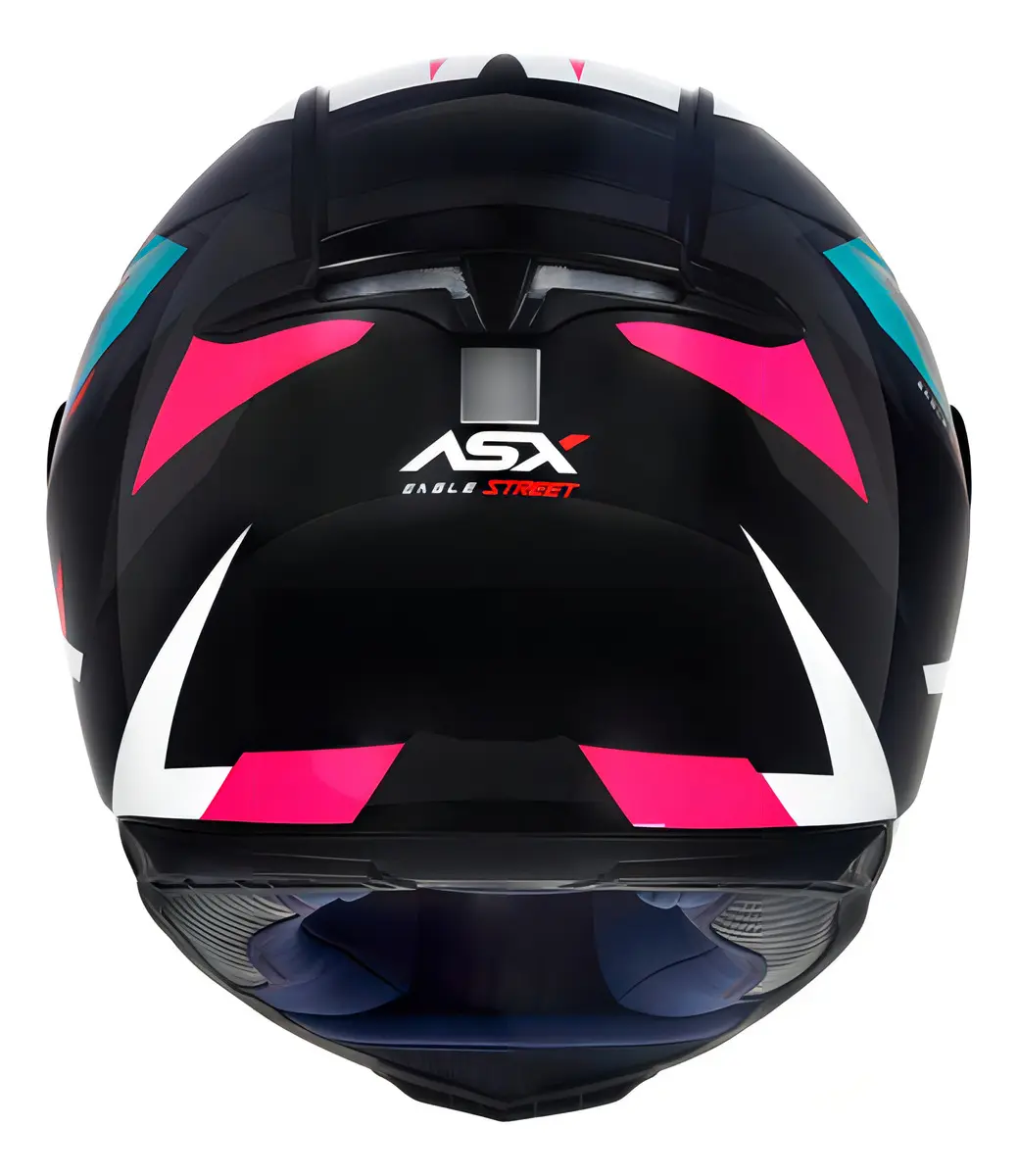 Capacete ASX Eagle Street, detalhe da viseira de cristal