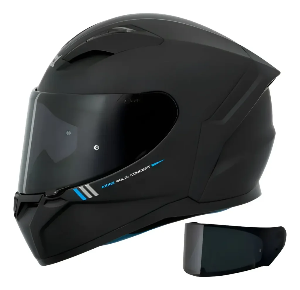 Capacete Axxis Segment Vale a Pena? Ficha Técnica e Avaliações Reais Capacete Axxis Segment integral com spoiler integrado