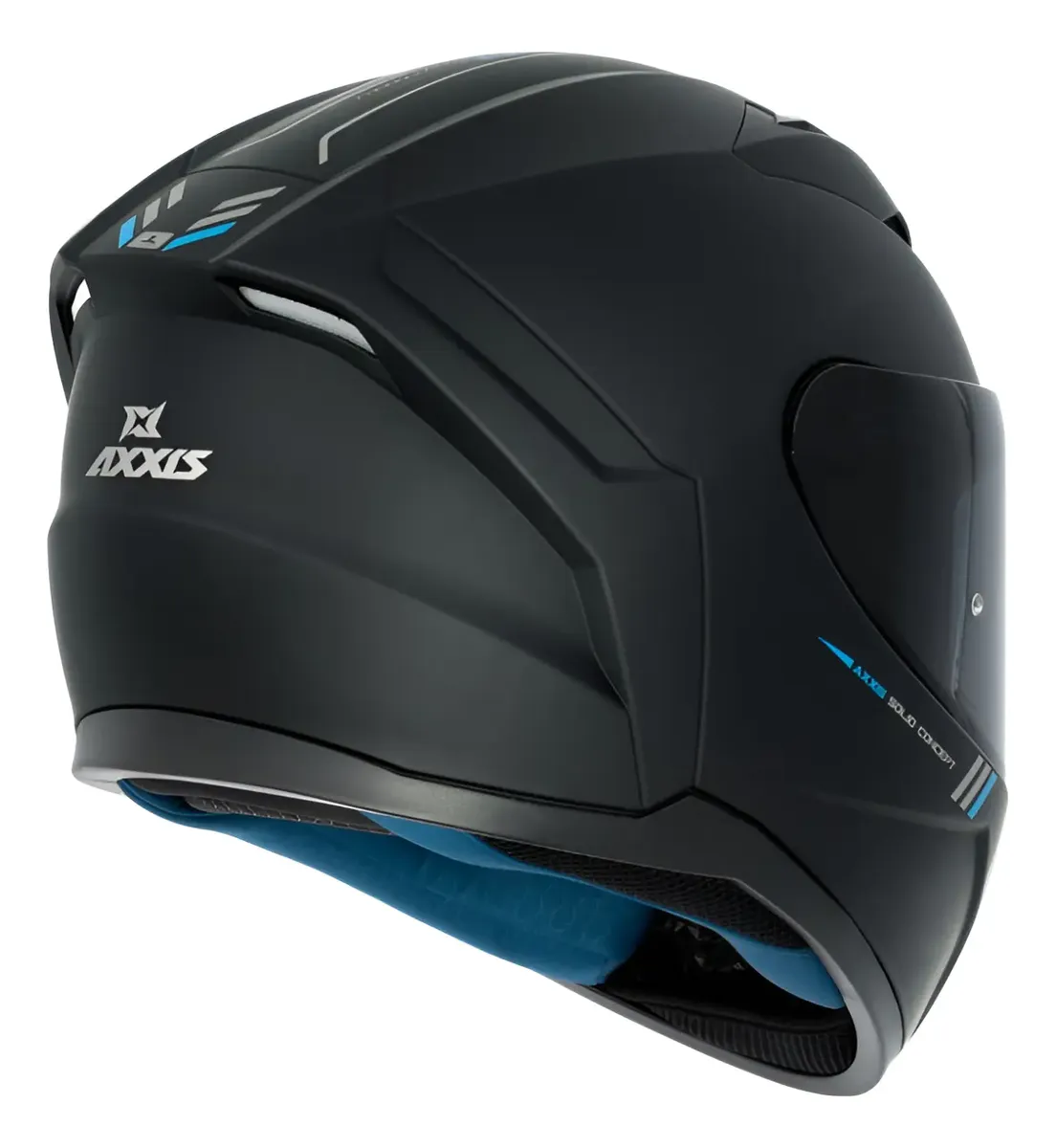 Spoiler integrado do Capacete Axxis Segment
