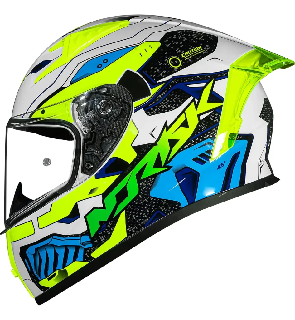 Capacete Norisk Flow Vale a Pena? Ficha Técnica e Avaliações Reais Capacete Norisk Flow integral com spoiler aerofólio