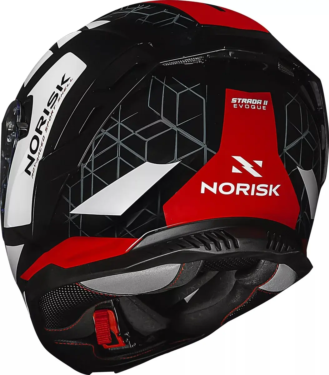 Capacete Norisk Strada 2 em outro ângulo, detalhe do casco fosco e do óculos interno