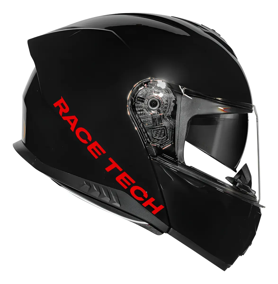 Detalhe da viseira do Capacete Race Tech Signal