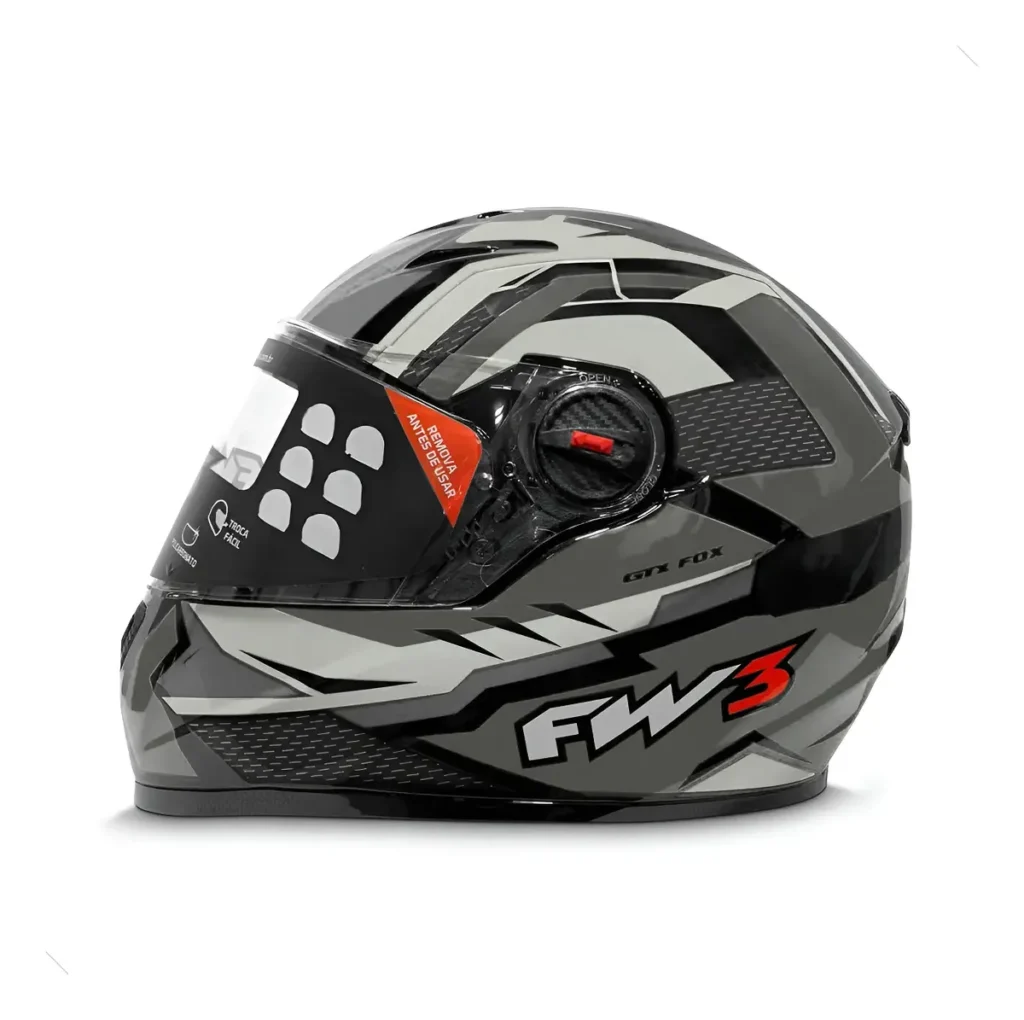 Capacete FW3 GTX Fox Vale a Pena? Análise Completa Redfox Motos Capacete FW3 GTX Fox integral com oculos interno, opcao ate 500 reais