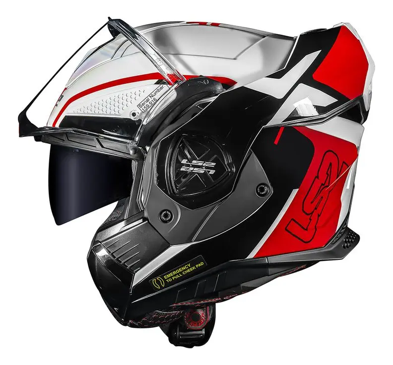 Capacete LS2 Advant X FF901 detalhe do acabamento fosco