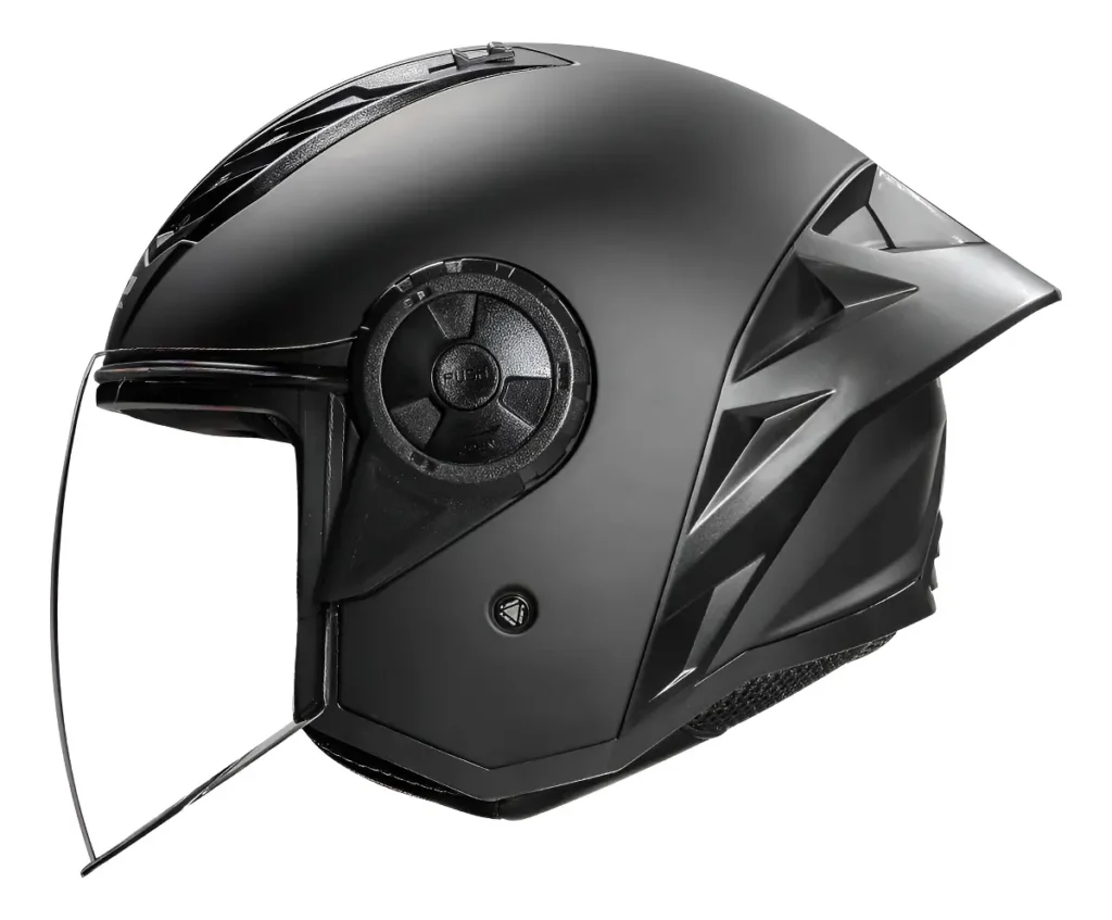 Capacete LS2 Airflow II é bom? Review completo do capacete aberto Capacete LS2 Airflow II aberto, vista 1