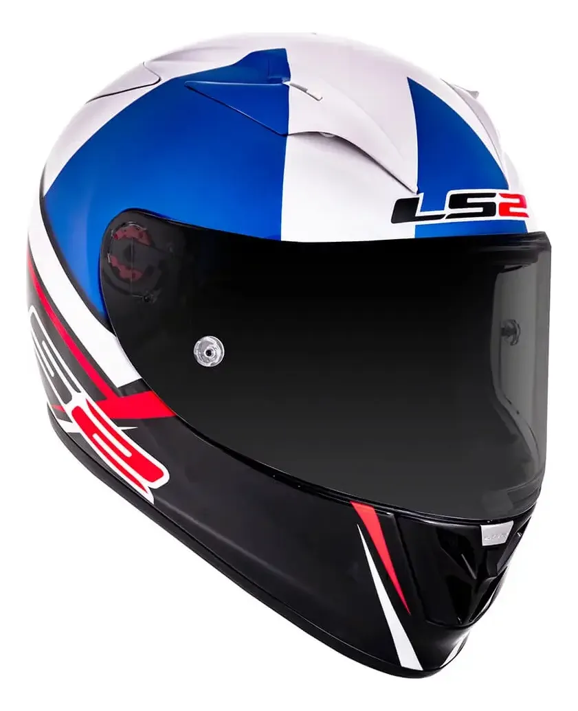 Capacete LS2 Arrow FF323 visto de lado, casco em tricomposto