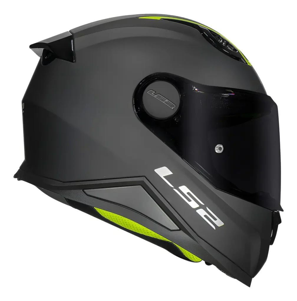 Capacete LS2 Kid é bom? Review completo do integral infantil Capacete LS2 Kid infantil integral visto de frente