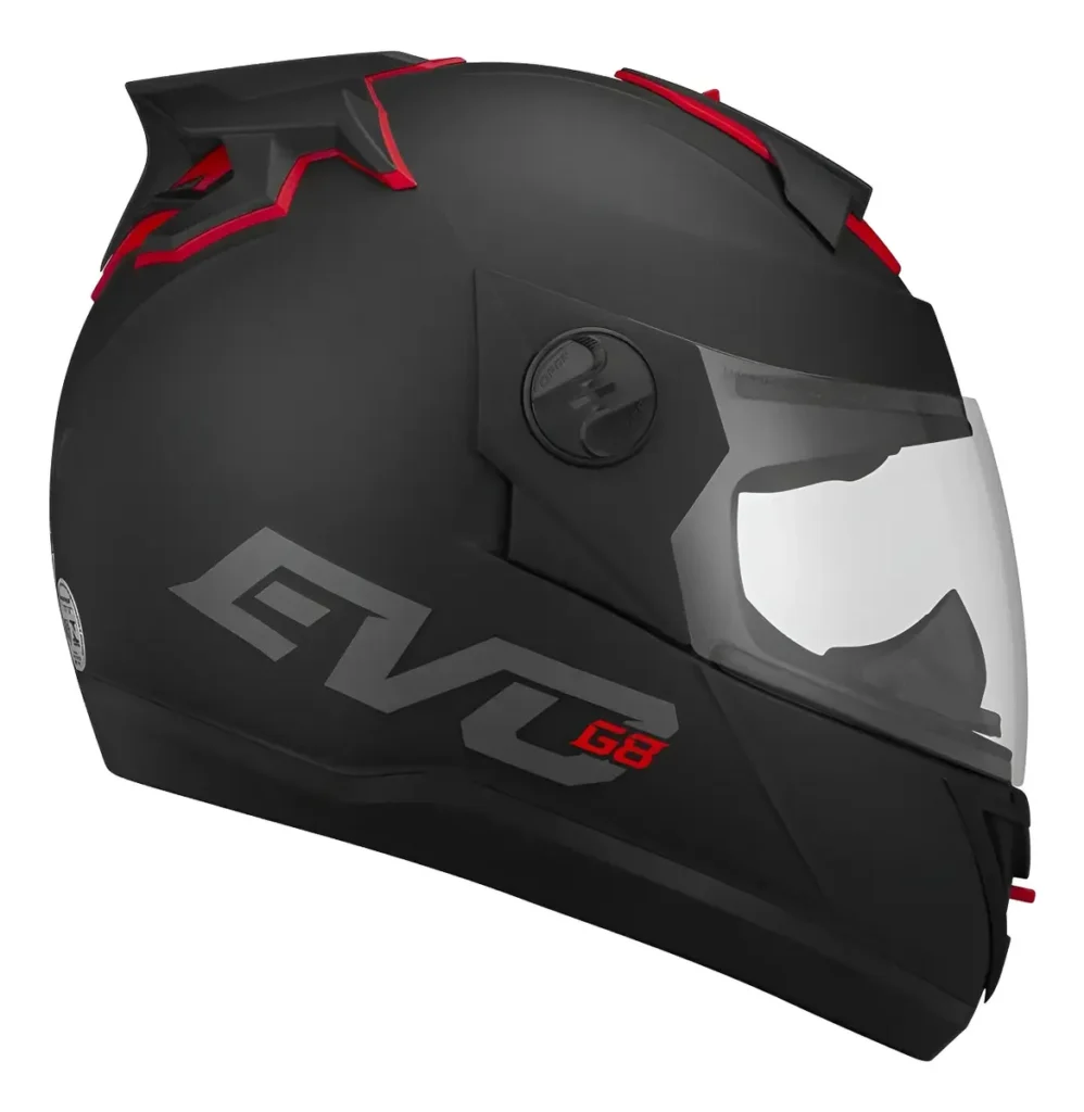 Capacete Pro Tork G8 EVO Vale a Pena? Review Completo do Modelo Capacete integral Pro Tork G8 EVO vista frontal