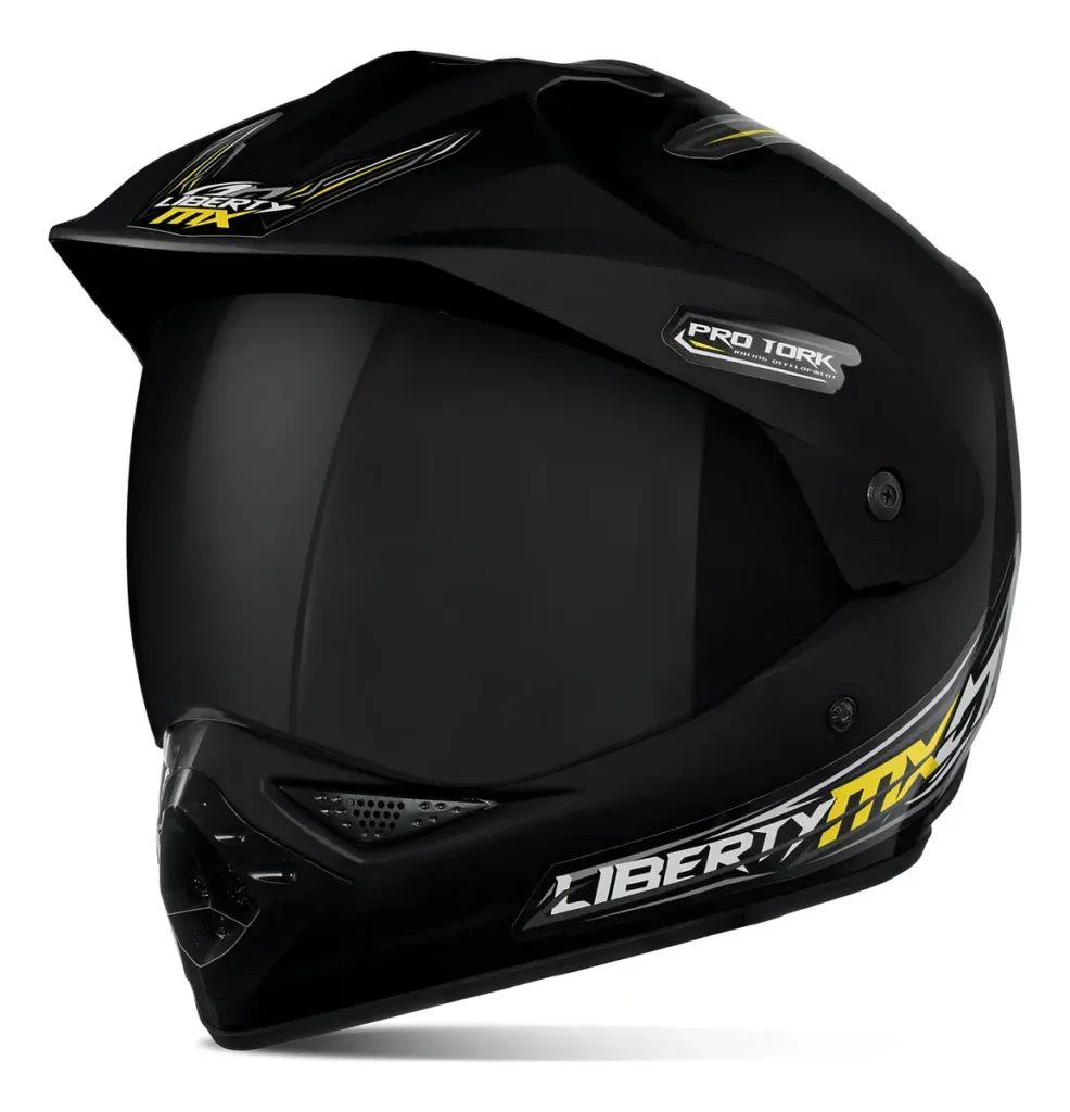 Capacete Pro Tork MX Vision vale a pena? Review completo do modelo Capacete Pro Tork MX Vision, capacete motocross com viseira fume