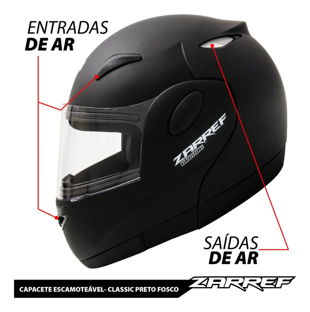 Capacete Taurus Zarref É Bom? Análise Completa Capacete Taurus Zarref escamoteavel, opcao ate 500 reais